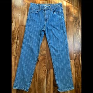 Levi jeans high rise